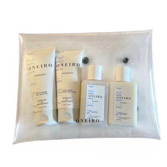 ONEIRO Sunchasers Ready, Go 4 Pc Kit! Shampoo Conditioner Body Wash Lotion - Picture 4 of 4